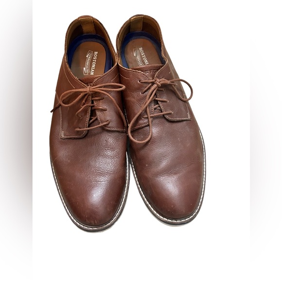 BOSTONIAN Commonwealth Men's Leather Lace Up Oxford Business Shoe-Size 12 - Picture 3 of 10
